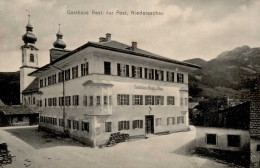 Niederaschau (8213) Gasthaus Zur Post I- - Other & Unclassified
