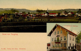 Tengling (8221) Gasthaus K. Heinlein I-II (fleckig) - Sonstige & Ohne Zuordnung