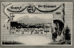 Bad Reichenhall (8230) Volksfest 1904 I-II - Altri & Non Classificati