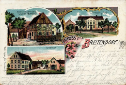 Breitendorf (8261) Materialwarenhandlung Wagner Schmiede Petzigs Gut 1900 I-II (Stauchung) - Autres & Non Classés