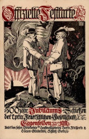 Eggenfelden (8330) 500 Jähriges Jubiläums-Schießen Der Priv. Feuerschützengesellschaft 8. Bis 13. Juli 1911 Sign. Stette - Sonstige & Ohne Zuordnung