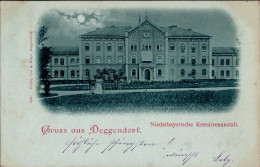 Deggendorf (8360) Niederbayerische Kreisirrenanstalt 1898 I-II - Altri & Non Classificati