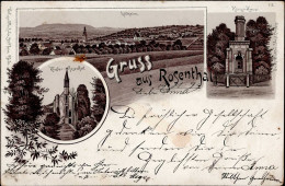 Rosenthal (8433) Kloster König Kreuz 1899 I-II (fleckig) - Other & Unclassified