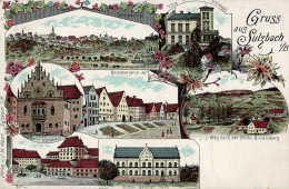Sulzbach-Rosenberg (8458) Rathaus Rosenbergerstrasse 1908 I-II - Andere & Zonder Classificatie