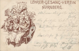 Nürnberg (8500) Lehrer-Gesang-Verein 1900 II- (kleiner Riss) - Nürnberg