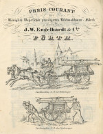 Fürth In Bayern (8510) Prospekt Der Königl. Bayer. Löschmaschinen-Fabrik Engelhardt 1848 II - Andere & Zonder Classificatie