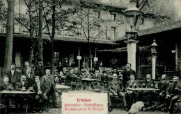 Erlangen (8520) Gasthaus Altstädter Schießhaus 1915 I - Erlangen