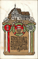 Forchheim (8550) 100-Jahrfeier Der Gründung Des Bürger Und Gewerbevereins Forchheim 27./28. Juni 1925 I-II - Altri & Non Classificati