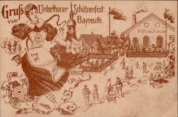 Bayreuth (8580) Unterthorer Schützenfest II (leichte Stauchung) - Autres & Non Classés