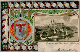 Bamberg (8600) Prägedruck Soldat 1905 I-II - Autres & Non Classés