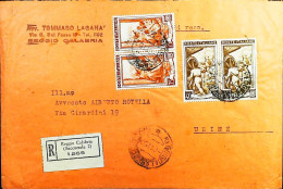 Italy - Repubblica - Italia Al Lavoro Raccomandata Da Reggio Calabria - S7295 - 1946-60: Storia Postale