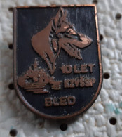 Kennel Club KD Bled 10 Years German Shepherd Dog Deutscher Schäferhund Slovenia Pin - Tiere