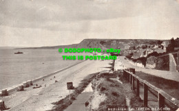 R505189 Budleigh Salterton On Beach. Photochrom - World