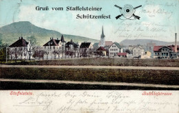 Bad Staffelstein (8623) Schützenfest Bahnhofstrasse 1906 I-II - Autres & Non Classés
