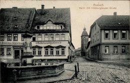 Bad Rodach (8634) Gasthaus Zum Goldenen Löwen Hildburghäuser Strasse 1914 I- - Autres & Non Classés