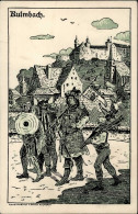 Kulmbach (8650) 400 Jähriges Jubiläum Der Schützengilde Kulmbach 2. Bis 9. Juli 1911 Ganzsache I- - Altri & Non Classificati