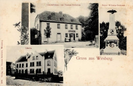 Wirsberg (8655) Handlung Steinlein Kaiser Wilhelm Denkmal Schule I- - Autres & Non Classés