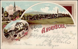 Ahornberg (8684) Kirche Post 1904 I-II (fleckig) - Autres & Non Classés