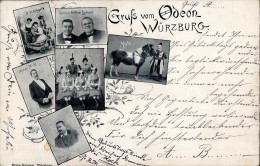 Würzburg (8700) Gruß Vom Odeon Verlag Scheiner Würzburg II (Stauchung) - Wuerzburg