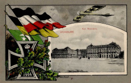 Würzburg (8700) Königliche Residenz 1916 I- - Wuerzburg