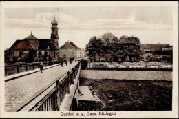 Kitzingen (8710) Gasthaus Zur Goldenen Gans II (Stauchung) - Altri & Non Classificati