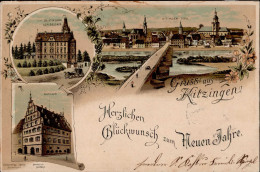 Kitzingen (8710) Rathaus 1899 I- - Sonstige & Ohne Zuordnung