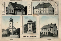 Donnersdorf (8729) Handlung Ach Gasthaus Nusser Kriegerdenkmal II (Stauchung) - Other & Unclassified