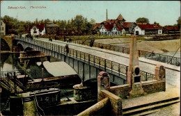 Schweinfurt (8720) Maxbrücke 1908 I-II (fleckig, Ecken Abgestossen) - Autres & Non Classés