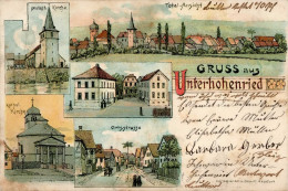 Unterhohenried (8728) Ev. Kirche Kath. Kirche 1901 I-II - Autres & Non Classés
