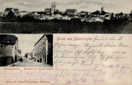 Gerolzhofen (8723) Bahnhofstrasse Cafe Wiener 1904 I - Andere & Zonder Classificatie