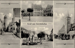 Gerolzhofen (8723) Rigshoferstrasse Rathaus 1918 I - Otros & Sin Clasificación