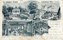 Gochsheim (8726) Brauerei Lohmann 1898 I-II - Otros & Sin Clasificación