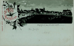 Haßfurt (8728) Mondschein-Karte 1898 II (Stauchungen) - Otros & Sin Clasificación