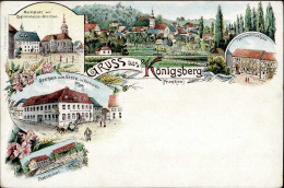 Königsberg (8729) Gasthaus Zum Stern Marktplatz Friedrichsbad I-II (Stauchung) - Otros & Sin Clasificación