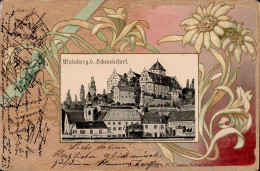 Mainberg (8722) Präge-Karte Schloss Mainberg I-II - Other & Unclassified