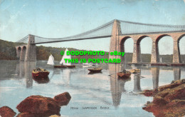 R505202 Menai Suspension Bridge. E. T. W. Dennis - World