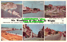 R504951 Six Wonders Of The Isle Of Wight. Needles. Cowes. Ryde. Freshwater. G. D - World