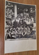 19325.  Fotografia D'epoca Ricordo Gruppo Scuola Aa '50 Italia - 17,5x11,5  Foto Spinelli Roma1,5 - Persone Anonimi