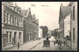 AK Melle, Mühlenstrasse Mit Kindern  - Melle