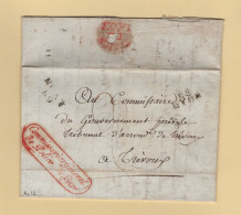 Commissariat General De Police De Lyon (en Rouge) - Rhone - An 12 - 1801-1848: Vorläufer XIX