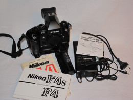 Nikon F 4E 35 Mm SLR Film Camera - Cámaras Fotográficas