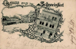 Schweinfurt (8720) Gasthaus Zur Lilie 1899 I-II - Schweinfurt