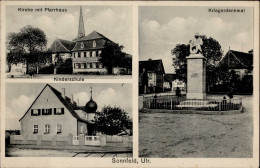 Sennfeld (8722) Kriegerdenkmal Kinderschule I- (Marke Entfernt) - Other & Unclassified
