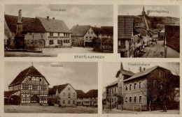 Stadtlauringen (8721) Rathaus II (Stauchung, Marke Teilweise Entfernt) - Other & Unclassified