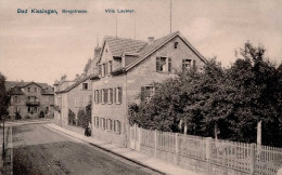 Bad Kissingen (8730) Bergstrasse 1910 I (keine AK-Einteilung) - Bad Kissingen
