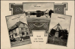 Garitz (8730) Gasthaus Zur Krone Kriegerdenkmal 1913 I-II - Otros & Sin Clasificación