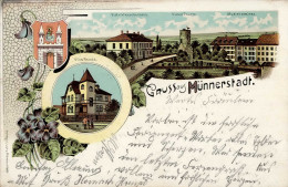 Münnerstadt (8732) Krankenhaus 1903 I- - Other & Unclassified