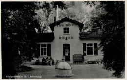 Bad Königshofen (8742) Mineralbad 1900 1931 I-II - Autres & Non Classés