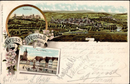 Bad Neustadt An Der Saale (8740) Burg Salzburg 1898 I- - Sonstige & Ohne Zuordnung
