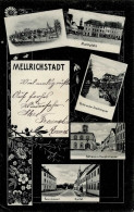 Mellrichstadt (8744) Rathaus Hauptstrasse Krankenhaus 1905 II (kleine Stauchung) - Autres & Non Classés